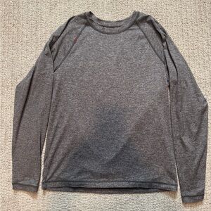 RHONE Gray Long Sleeve Tee Size Medium